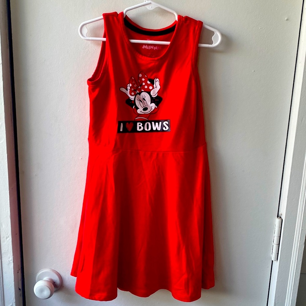 Minnie Mouse red summer dress